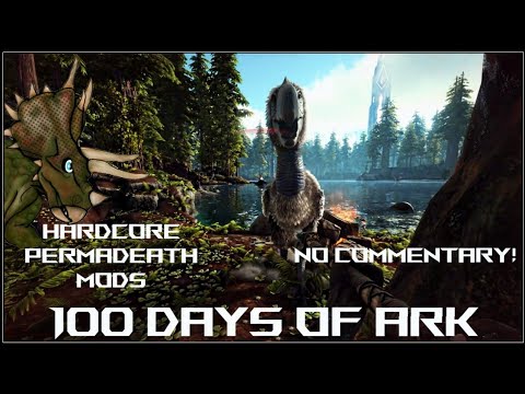 I keep dying!!! 😭 | Surviving 100 Days on ARK PERMADEATH!