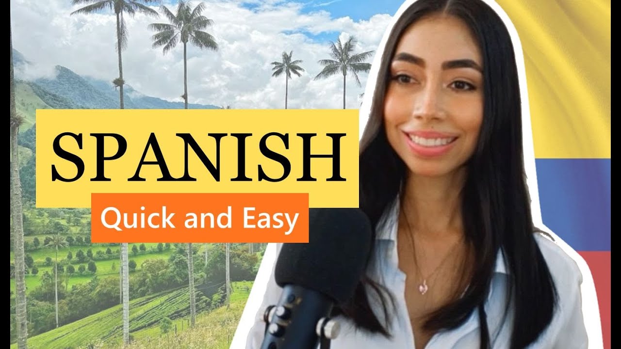 Ivanna, native Colombian Spanish teacher, introducing her classes
