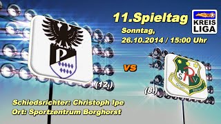 preview picture of video 'Kreisliga A - Steinfurt (2014/2015) / 11.Spieltag - Borghorst vs GW Rheine'