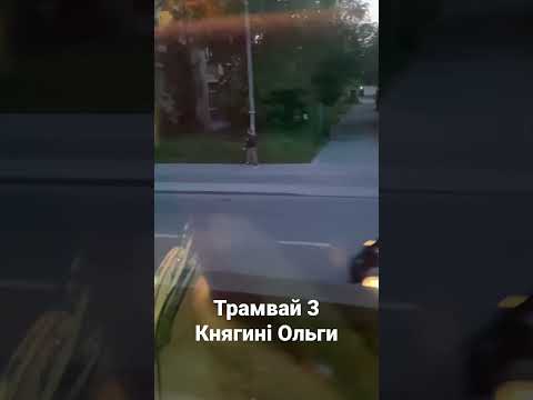 Львів Княгині Ольги 3 трамвай красиво
