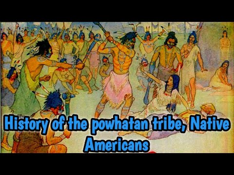 History of the powhatan tribe, Native Americans