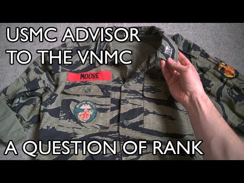 USMC Advisor to the VNMC / TQLC, A Question of Rank