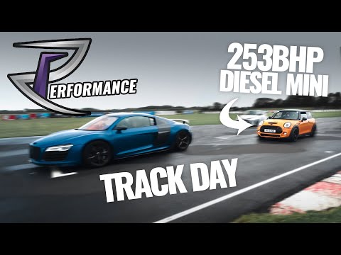 253BHP MINI VS SUPERCARS! @REPerformanceUK Track Day