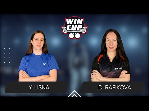12:00 Yaroslava Lisna - Diana Rafikova 10.06.2025 WINCUP Women Professional. Table 1