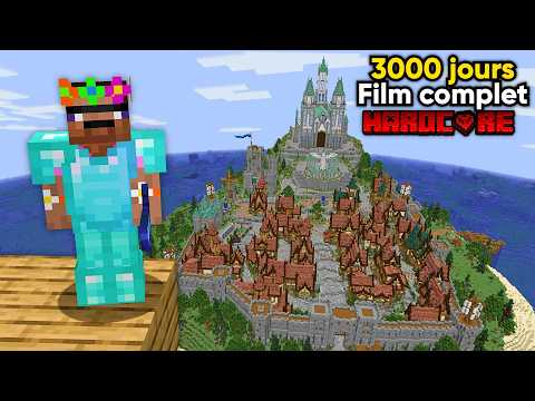 Survivre 3000 Jours en Hardcore sur Minecraft [Film Entier]