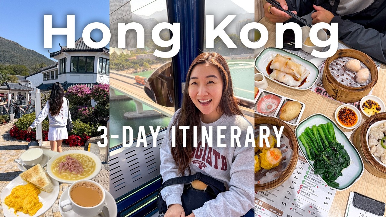 Hong Kong Travel Vlog: What to Eat and Do in Hong Kong for First-Time Travelers!