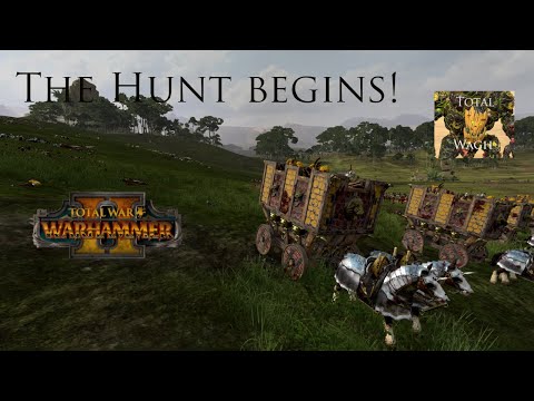 THE HUNT BEGINS! | Warhammer 2 Cinematic Battle Replay