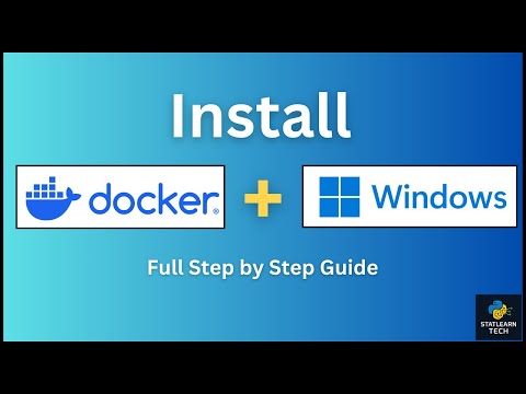 How to Install Docker Desktop on Windows (2025 Guide) | Full Setup + WSL Update Explained