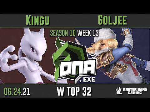 DNA.EXE S10:W13 - Kingu (Mewtwo) Vs. Goljee (Sheik) - Top 32