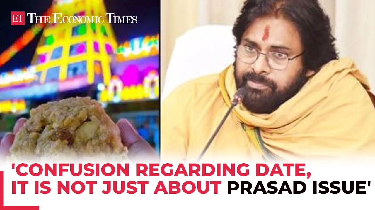 Pawan Kalyan on Supreme Court’s observation on Tirupati prasadam row 'Confusion regarding date'