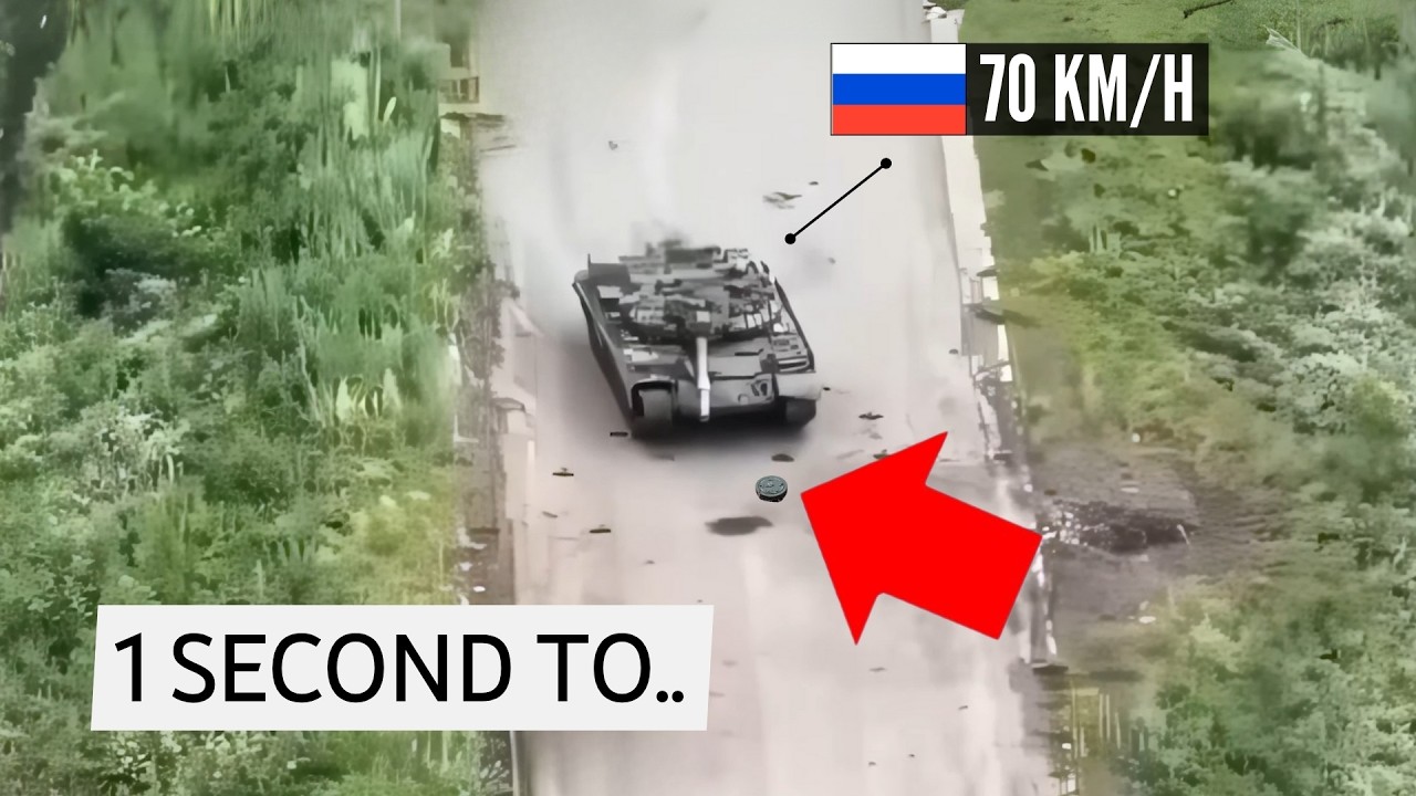 Top 20 Russian Tank Driving Over Anti Tank Mine
