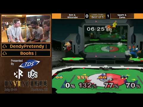Invincible VII - Doubles - Loser Finals Ben/Wizzrobe Vs. Spark/Zamu