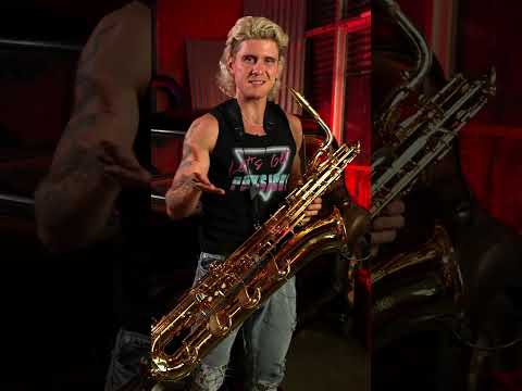 ❗ Bari Sax Tip ❗ You can toggle between low Bb and middle Bb by only using the A and G key! #sax