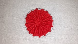 Spider Stitch  ||  Spider Web Stitch  ||  Hand Embroidery Spider Stitch  ||  Makrosha Selai