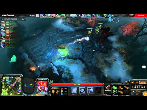 Secret vs Cloud9 (Starladder X EU - Group Stage)
