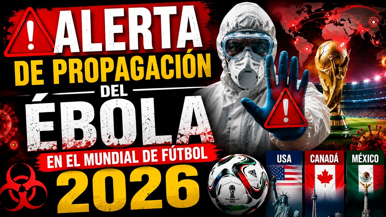 LA ALERTA DE PROPAGACIÓN DEL ÉBOLA EN EL MUNDIAL DE FÚTBOL 2026