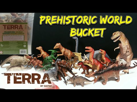 Terra by Battat Prehistoric World Bucket Review!!!