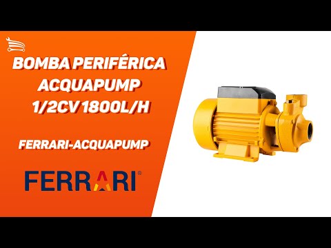 Bomba Periférica ACQUAPUMP 1/2CV  1800L/h - Video