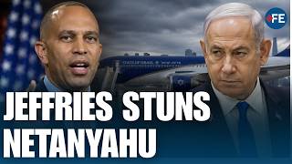 Jeffries Echoes Mamdani's 'Arrest Netanyahu' Demand As BIBI Flies To US For Lindsey Graham's Funeral