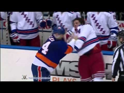 Derek Boogaard vs Trevor Gillies