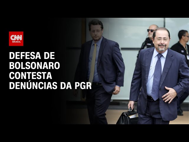 PGR faz denúncias contra Bolsonaro e defesa contesta | CNN 360º