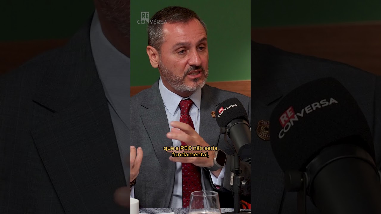 Andrei Rodrigues no Reconversa: coordenar as polícias dos estados é fundamental