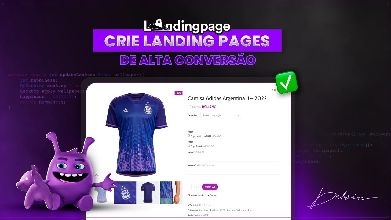 Criando uma LANDING PAGE para seu E-commerce rápido e fácil