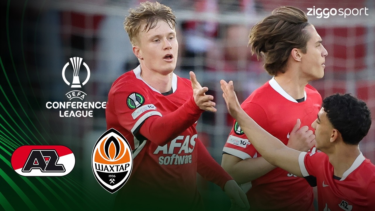 ISAK JENSEN SCHIET VRIJE TRAP FANTASTISCH BINNEN!! 😱😍 | AZ vs Shakhtar | Conference League 25/26