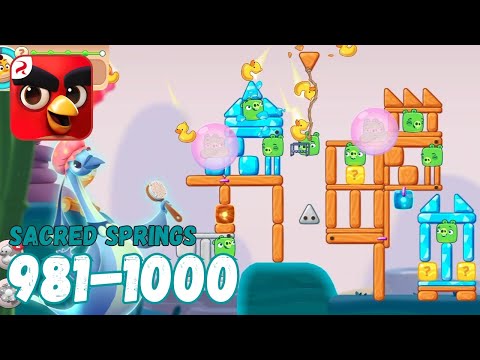 Angry Birds Journey: Levels 981-1000 (Sacred Springs) Gameplay - Part 50