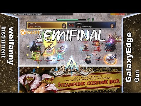 Thebes Weekly 19/05/2018 PM: Semifinal - weifanny vs GalaxyEdge - Atlantica Online Valofe