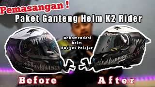 Download lagu REVIUW PAKET GANTENG HELM KYT K2 RIDER VISOR IRIDIUM   SPOILER | AUTO JADI GANTENG KELEN WEEE mp3