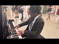 Young maestro breaks a sweat with a Boogie Woogie