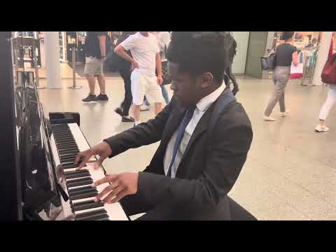 Young maestro breaks a sweat with a Boogie Woogie