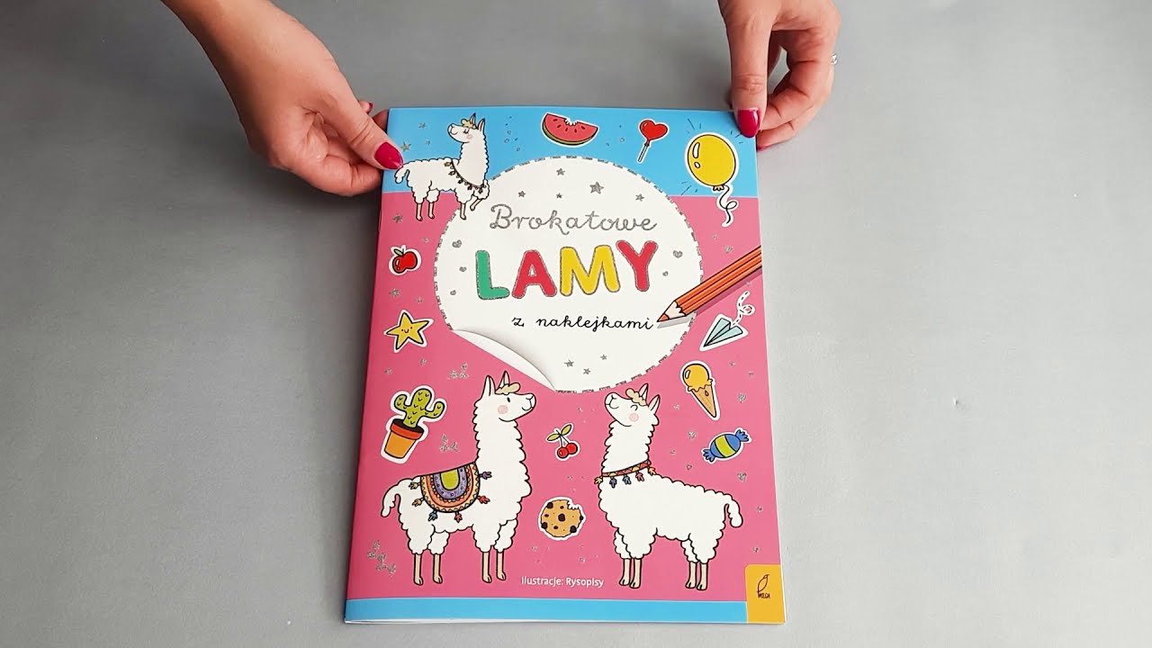 Zobacz, co mam w środku! | Brokatowe lamy z naklejkami ✨🦙
