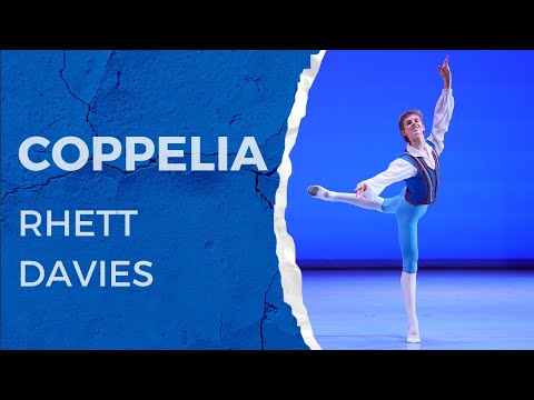 Youth America Grand Prix 2023 Finals Junior Men Bronze Medalist Rhett Davies- Age 14 - Coppelia