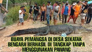 Download lagu MOMENT BY MOMENT OF THE CAPTURE OF THE PREY CROCODILE I IN SEKATAK VILLAGE, BENGARA PART I mp3