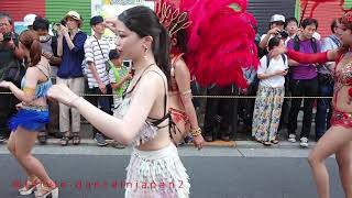 【 学生 サンバ 】全員美人ダンサー！！女子大学生サンバ【美女】japanese beautiful samba dancer Tバック サンバ