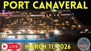 LIVE: Watching Norwegian Breakaway Leaving Port Canaveral LIVE! (March 11, 2026)