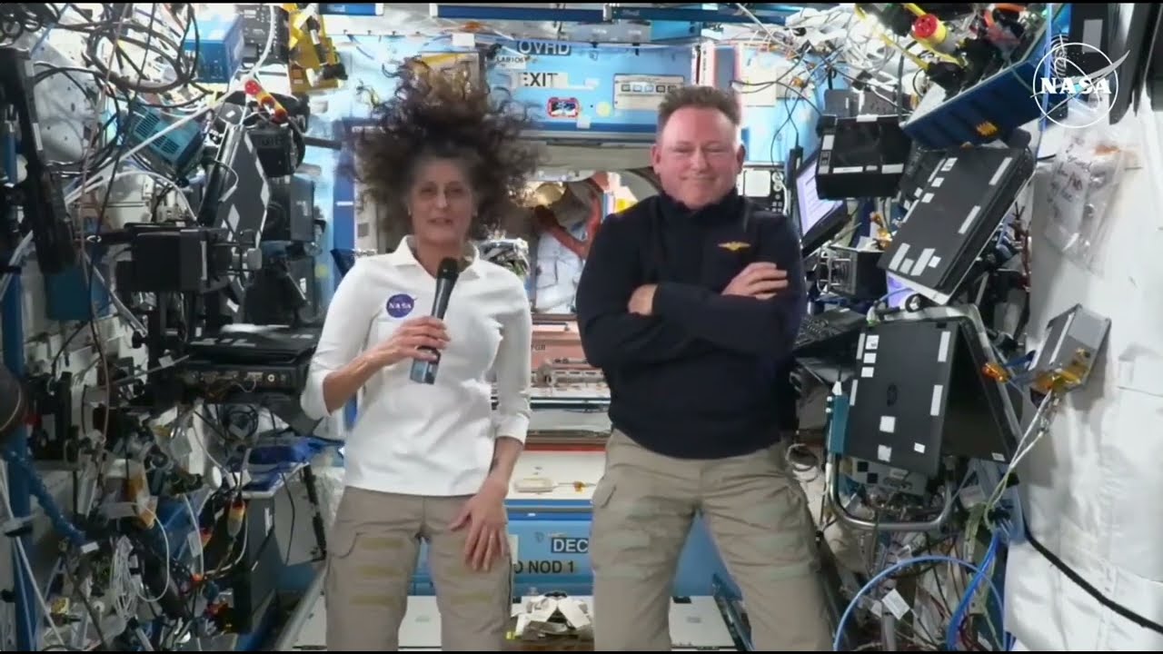 NASA's Starliner astronauts talk about watching their ride leave ISS without them