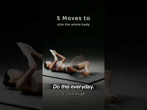 Get SLIM BODY FAST 💖 (Lazy Workout Hack!) #glowup #glowuptips #workout #fitness #fypシ゚viral