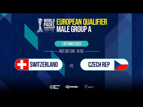 European Qualifier Male Tier 2 - Switzerland vs Czech Republic - World Padel Championships 2022