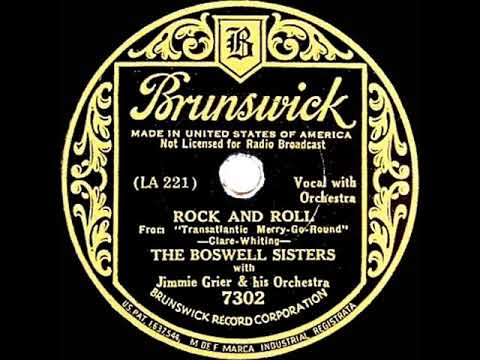 1934 Boswell Sisters - Rock And Roll (Jimmie Grier Orch.)