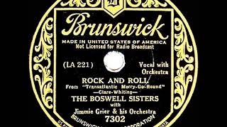 1934 Boswell Sisters - Rock And Roll (Jimmie Grier Orch.)