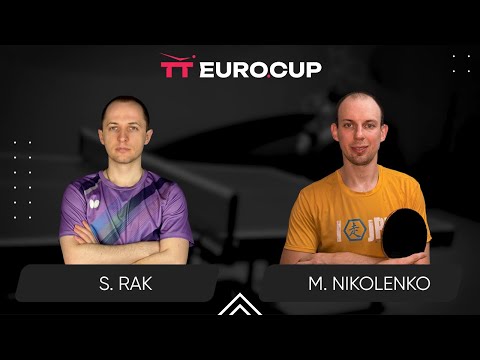 10:45 Serhii Rak - Maksym Nikolenko 25.07.2024 TT Euro.Cup Ukraine Star. TABLE 4