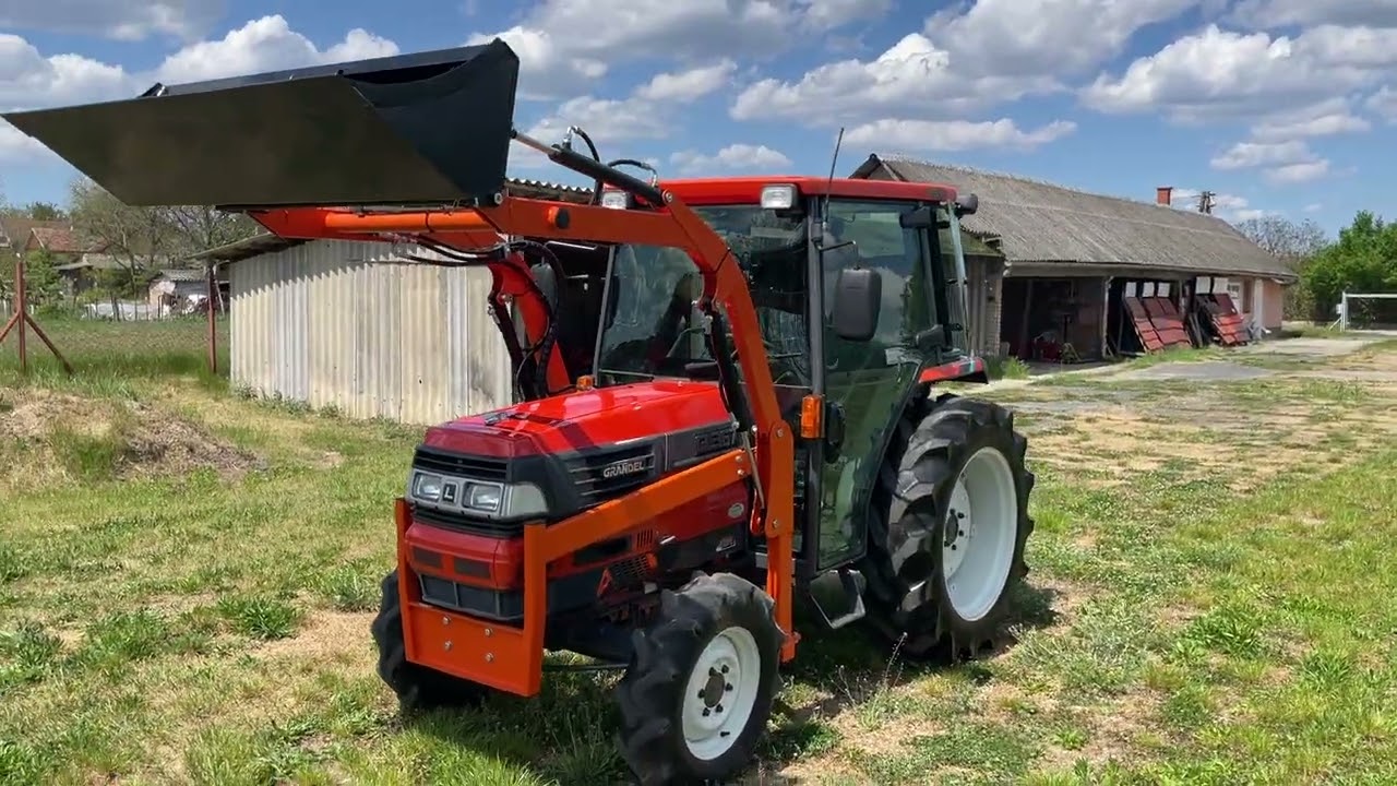 Kubota 36LE PowerShift Vmax: 24km/h 4hengeres 4Új Gumi Ingyenes Szállítás Leszervizelve japán traktor kistraktor