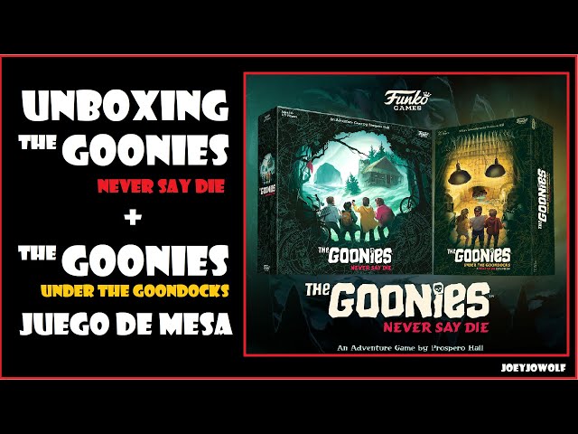 Vídeo relacionado con FUNKO GAMES SG:Goonies: Under The Goondocks-Expansion
