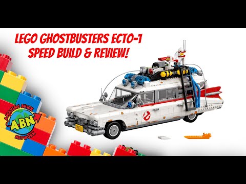 LEGO Ghostbusters ECTO-1 Speed Build and Review! Set 10274