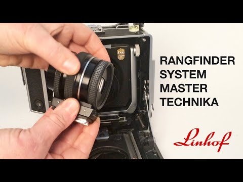 The rangefinder system of Linhof Master Technika classic