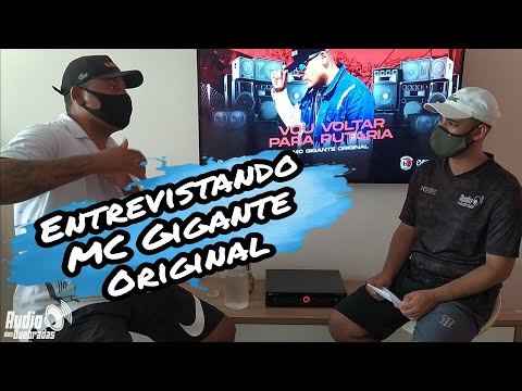 Entrevista com MC Gigante Original ( Áudio das Quebradas )