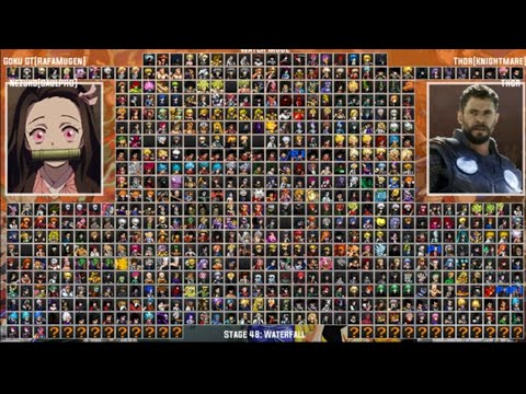 GOKU GT, NEZUKO vs THOR, THOR KNIGHTMARE